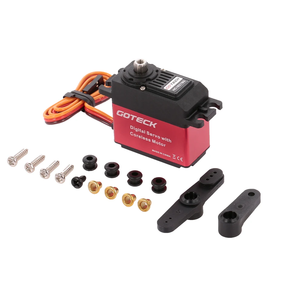 HC1627SG RC Metal Gear High Torque 29KG Digital Servo with Coreless Motor Waterproof for RC Car Helicopter Boat Robot
HC1627SG RC Metal Gear High Torque 29KG Digital Servo with Coreless Motor Waterproof for RC Car Helicopter Boat Robot