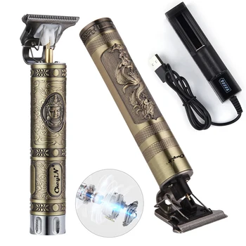 Classic Barber T Head Close Hair Trimmer Sculpture Cutter Rechargeable Razor Trimmer Cordless Wide Edge for Men with Limit Combs
Classic Barber T Head Close Hair Trimmer Sculpture Cutter Rechargeable Razor Trimmer Cordless Wide Edge for Men with Limit Combs