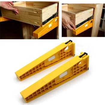 2pcs Woodworking Durable Mounting Cabinet Drawer Portable Positioner Tool Template Punch Locator Hole Drilling Installation Aid
2pcs Woodworking Durable Mounting Cabinet Drawer Portable Positioner Tool Template Punch Locator Hole Drilling Installation Aid