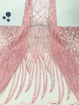 Latest Nigerian Laces Fabrics With sequins High Quality Tulle African Laces Fabric Wedding French Tulle Lace Fabric XB108
Latest Nigerian Laces Fabrics With sequins High Quality Tulle African Laces Fabric Wedding French Tulle Lace Fabric XB108