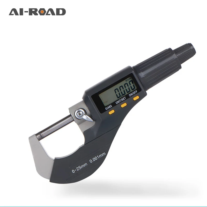 Electronic Outside Micrometer 0-25mm/0.01mm Digital Caliper gauge mm/inch CarbideMeasure Tools LCD Screen External MicrometerDIY
Electronic Outside Micrometer 0-25mm/0.01mm Digital Caliper gauge mm/inch CarbideMeasure Tools LCD Screen External MicrometerDIY