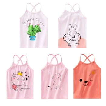 Fashion Summer Tanks Toddler Baby Kids Sleeveless Vest Floral Print Tops Blouse Cotton Casual Children Cartoon Pattern Camisole
Fashion Summer Tanks Toddler Baby Kids Sleeveless Vest Floral Print Tops Blouse Cotton Casual Children Cartoon Pattern Camisole