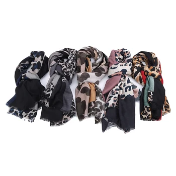 Women Fashion Leopard Dot Print Neck Scarf Shawl Scarves Long Beauty Women's Scarf Gray/Yellow Muslim Hijab Snood
Women Fashion Leopard Dot Print Neck Scarf Shawl Scarves Long Beauty Women's Scarf Gray/Yellow Muslim Hijab Snood