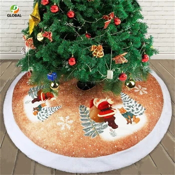 D&P 1Pcs 98CM Christmas Tree Skirts Fur Carpet Merry Christmas Decoration for Home Natal Natal Tree Skirts New Year Decoration
D&P 1Pcs 98CM Christmas Tree Skirts Fur Carpet Merry Christmas Decoration for Home Natal Natal Tree Skirts New Year Decoration