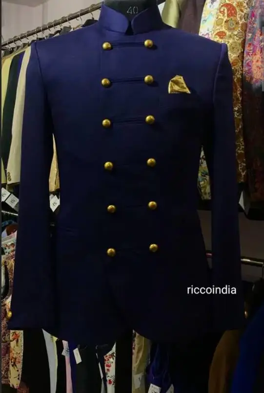Костюм Homme темно-синие костюмы мужские капитана пиджак брюки мужской костюм