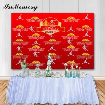 InMemory Birthday Party Photography Backdrop Boy Love Sports Basketball Jordan Photo Backdrop For Studio Customize Party Banner
InMemory Birthday Party Photography Backdrop Boy Love Sports Basketball Jordan Photo Backdrop For Studio Customize Party Banner