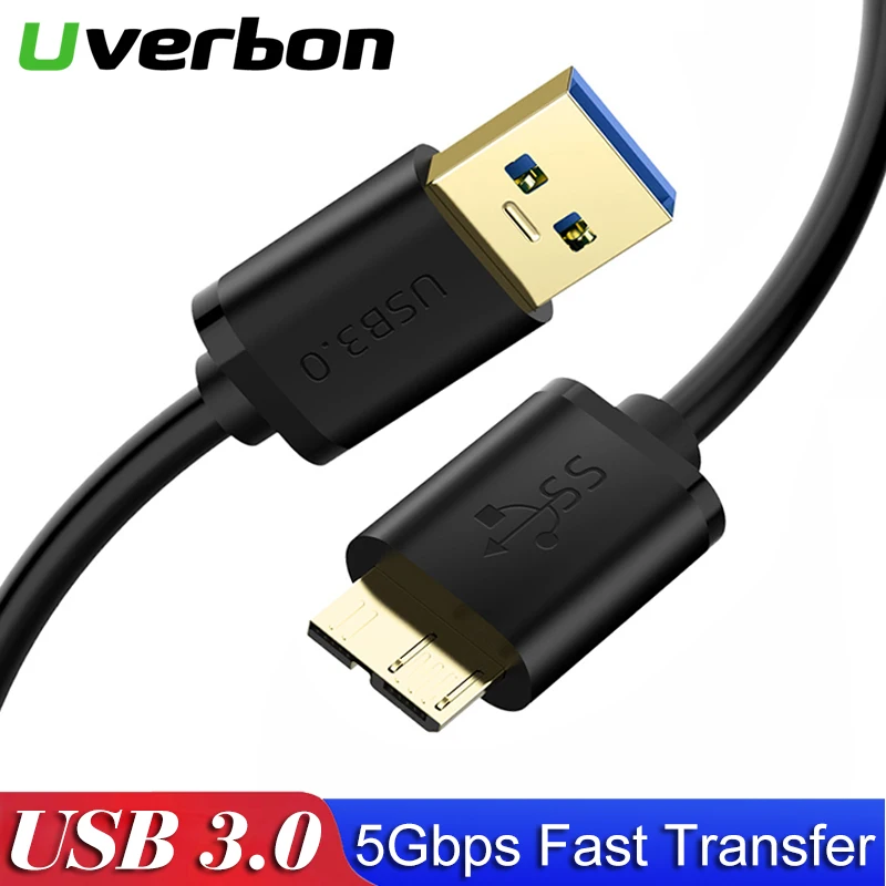 USB 3 0 Type A к Micro B кабель для передачи данных внешнего жесткого диска HDD Samsung S5 Note3 5Gpbs