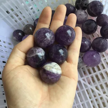 Hand Polished Natural Dream Amethyst Quartz Sphere Cluster Crystal Ball Healing Decoration Natural Quartz Crystal Sphere Ball
Hand Polished Natural Dream Amethyst Quartz Sphere Cluster Crystal Ball Healing Decoration Natural Quartz Crystal Sphere Ball