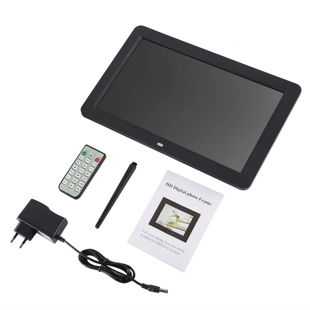 12 Inch HD TFT LED Wide Screen Muitifunctional Digital Picture Frame Support Wireless Remote View Pictures
12 Inch HD TFT LED Wide Screen Muitifunctional Digital Picture Frame Support Wireless Remote View Pictures