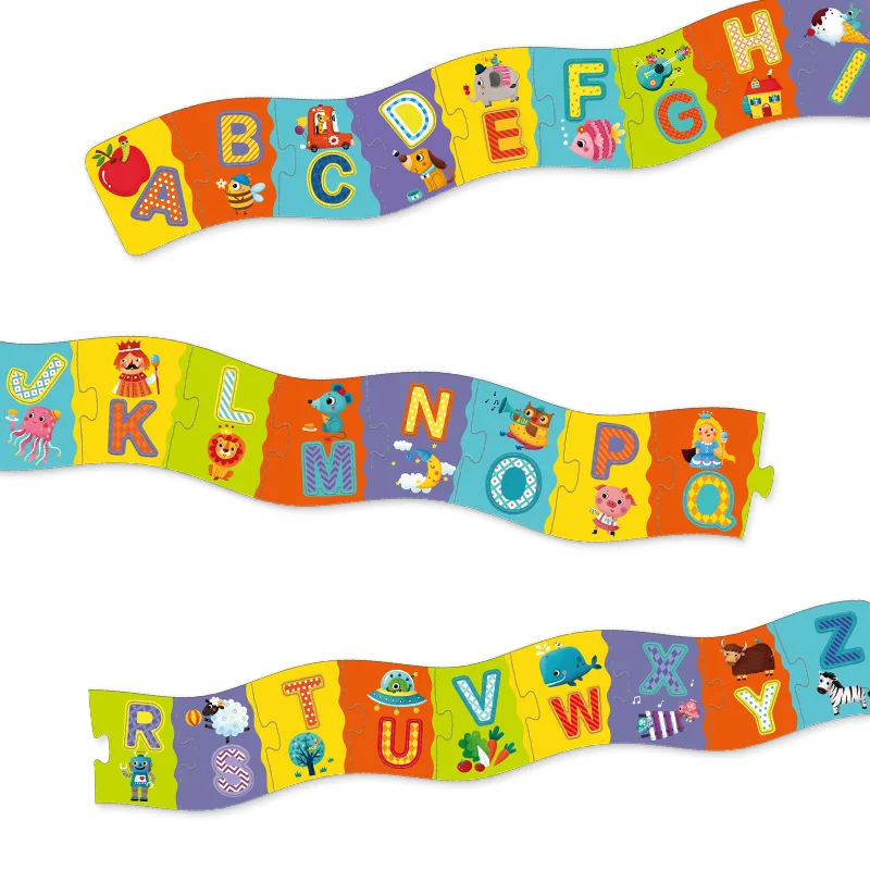 MiDeer Mi Deer Large Pieces Floor Lettered Jigsaw Puzzle Paper Cardboard Puzzle Children CHILDREN'S Intelligence Educational Toy
MiDeer Mi Deer Large Pieces Floor Lettered Jigsaw Puzzle Paper Cardboard Puzzle Children CHILDREN'S Intelligence Educational Toy