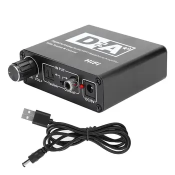 Digital Fiber Coaxial to Analog Audio Decoder Digital to Left and Right Channel Converter Hot
Digital Fiber Coaxial to Analog Audio Decoder Digital to Left and Right Channel Converter Hot