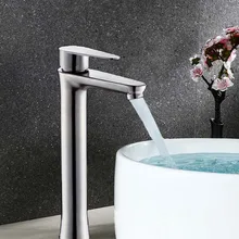 Bathroom Vessel Sink Faucet Brushed Nickel Bowl Tall Body Single Handle One Hole Deck Mount Stainless Steel Lavatory Commercial
Bathroom Vessel Sink Faucet Brushed Nickel Bowl Tall Body Single Handle One Hole Deck Mount Stainless Steel Lavatory Commercial