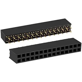 PCB socket connector 2X20 contacts 
PCB socket connector 2X20 contacts
