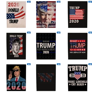 

Trump Flag 2020 30*45cm Double Sided Printed Donald Trump Flag Garden Banner General Election Banner Keep America Great