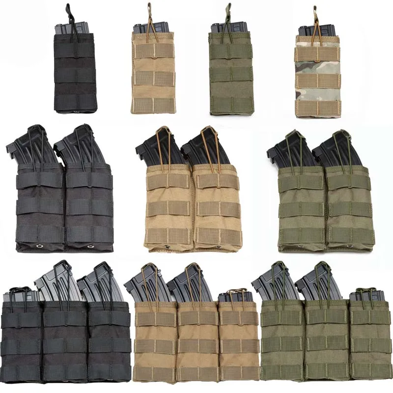 Army Hunting MOLLE Vest Accessories Tactical Triple Cartridge Bag 1000D Nylon Paintball Airsoft Single / Double Magazine Pouch
Army Hunting MOLLE Vest Accessories Tactical Triple Cartridge Bag 1000D Nylon Paintball Airsoft Single / Double Magazine Pouch