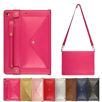 For iPad Air Air2 Envelope Bag Flip Case Multifunction Shoulder Handheld Leather Case for iPad 9.7" 2017 2018 Wallet Smart Cover
For iPad Air Air2 Envelope Bag Flip Case Multifunction Shoulder Handheld Leather Case for iPad 9.7" 2017 2018 Wallet Smart Cover