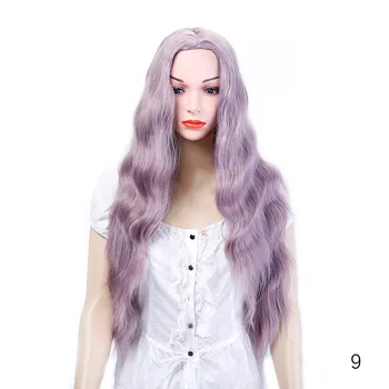 MANWEI Long Wave curls Black Brown 9 Colors Available Wigs For Women Synthetic Hair High Temperature Fiber
MANWEI Long Wave curls Black Brown 9 Colors Available Wigs For Women Synthetic Hair High Temperature Fiber