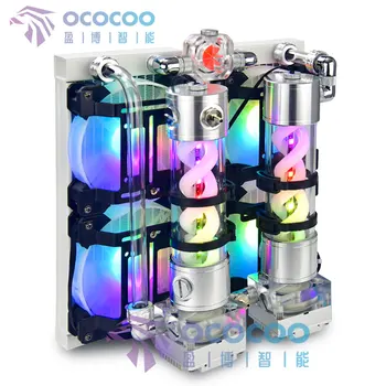 OCOCOO Integrated Notebook Water Cooling External Modified Radiator Mobile Phone Water-cooled Thermal Game Machine
OCOCOO Integrated Notebook Water Cooling External Modified Radiator Mobile Phone Water-cooled Thermal Game Machine
