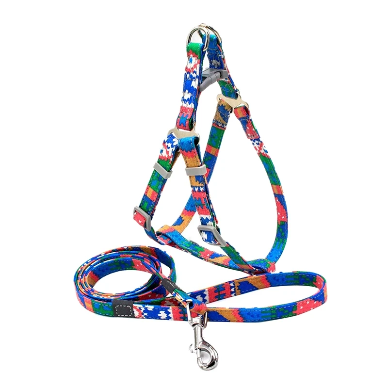 Classic Dog Harness and Lead for Small Medium Large Dogs Cats Chest Harnes Adjustable Soft Colorful Print Vest Harness
Classic Dog Harness and Lead for Small Medium Large Dogs Cats Chest Harnes Adjustable Soft Colorful Print Vest Harness