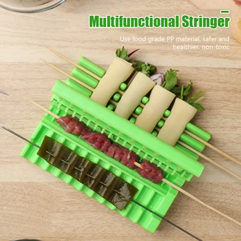 Multi-function Barbecue Kebab Maker Artifact Food Meat String Device BBQ Meat Skewer Beef Pork Kitchen Barbecue Tools
Multi-function Barbecue Kebab Maker Artifact Food Meat String Device BBQ Meat Skewer Beef Pork Kitchen Barbecue Tools