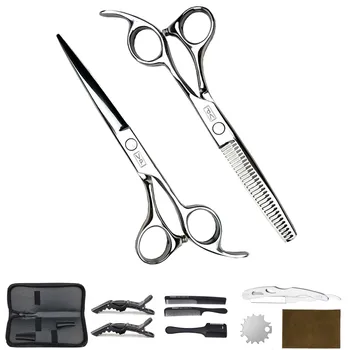 6" Stainless Professional Grooming Scissors Straight Shears Thinning Scissors Barber shop thinning scissors hair scissors
6" Stainless Professional Grooming Scissors Straight Shears Thinning Scissors Barber shop thinning scissors hair scissors
