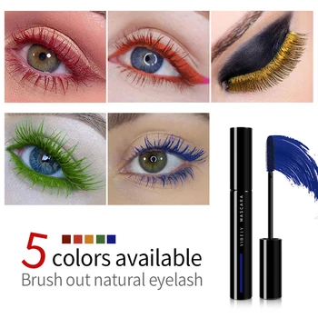 Professional Makeup Color Mascara Waterproof Fast Dry Eyelashes Plump Curling extend Lengthening Eye Lashes Colorful Mascara
Professional Makeup Color Mascara Waterproof Fast Dry Eyelashes Plump Curling extend Lengthening Eye Lashes Colorful Mascara