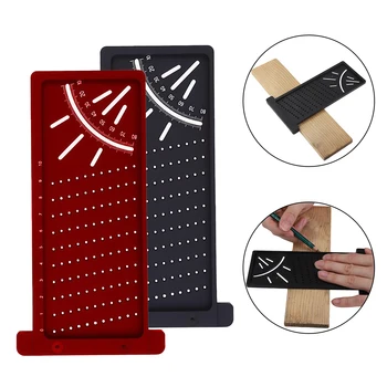 Multi-function 3D Mitre Angle Measuring Ruler Square Size Measure Tool with Gauge for Carpenter Woodworking
Multi-function 3D Mitre Angle Measuring Ruler Square Size Measure Tool with Gauge for Carpenter Woodworking