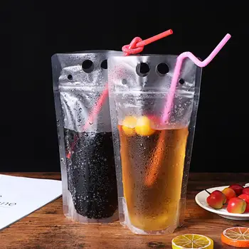 100PCS Disposable Colorful Straws and 100PCS Matte Transparent Drink Pouches Handheld Drink Container Set
100PCS Disposable Colorful Straws and 100PCS Matte Transparent Drink Pouches Handheld Drink Container Set