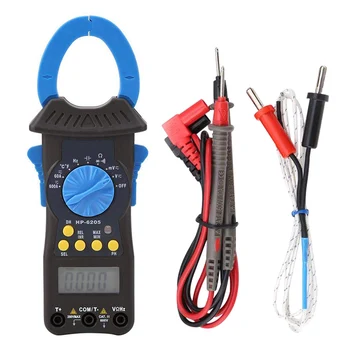 HP-6205 Digital Clamp Meter AC DC Voltage Current Measurement Auto Range Clamp Multimeter Ammeter Best Price
HP-6205 Digital Clamp Meter AC DC Voltage Current Measurement Auto Range Clamp Multimeter Ammeter Best Price