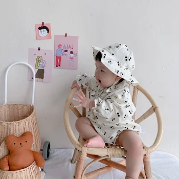 MILANCEL 2020 baby newborn clothes baby bodysuit long sleeve baby boys clothes cherry infant girls jumpsuit ang hat set
MILANCEL 2020 baby newborn clothes baby bodysuit long sleeve baby boys clothes cherry infant girls jumpsuit ang hat set