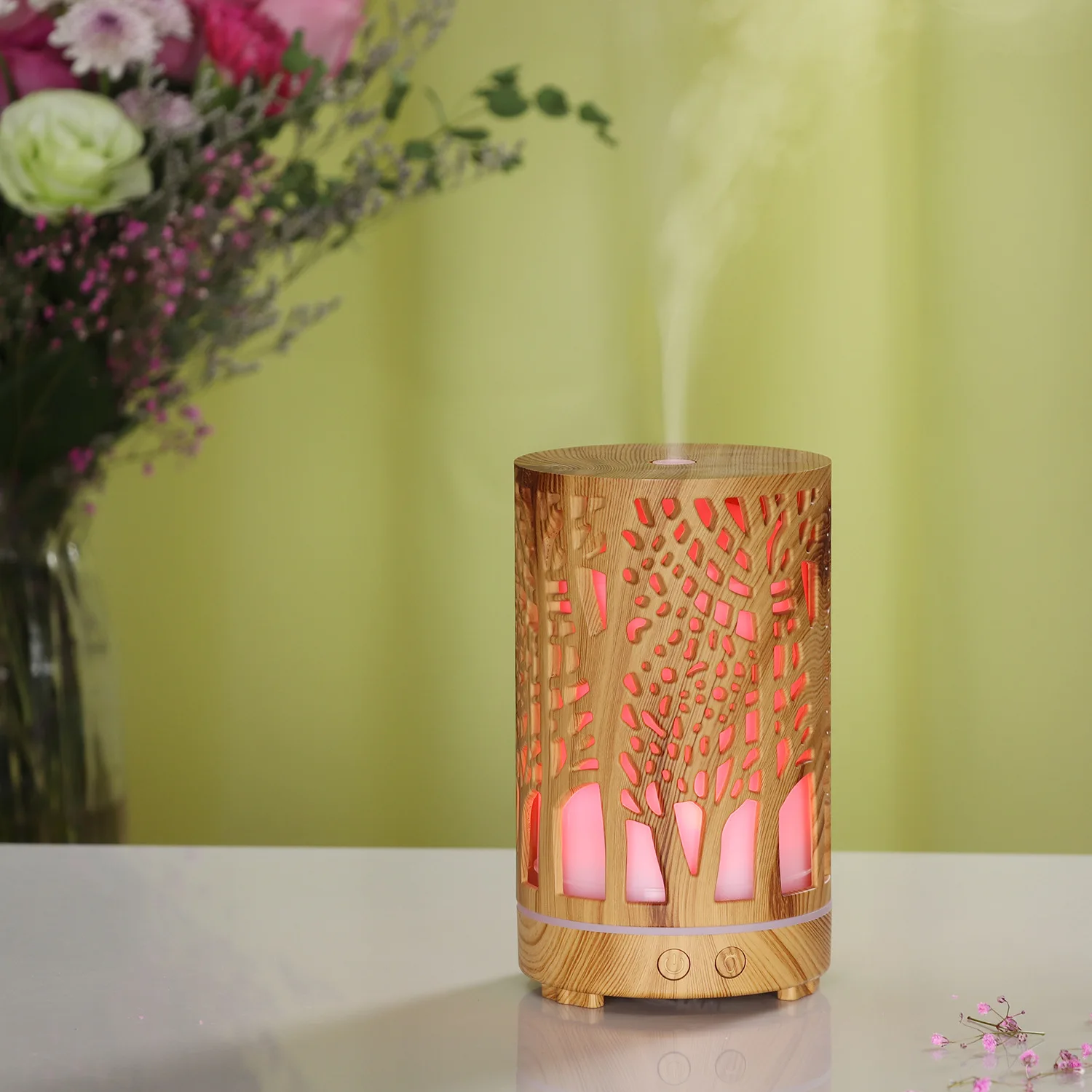 2020 New Hollow-out Aromatherapy Diffuser Colorful Ultrasonic Humidifier Atomizer Home Mute Essential Aromatherapy Oil Diffuser
2020 New Hollow-out Aromatherapy Diffuser Colorful Ultrasonic Humidifier Atomizer Home Mute Essential Aromatherapy Oil Diffuser