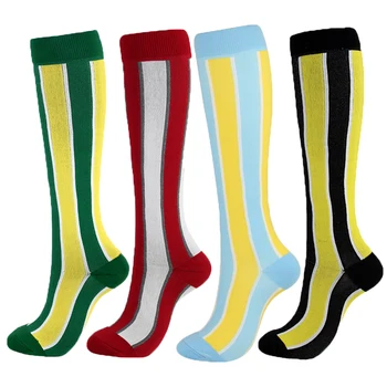 Moda Mulaya Compression Stockings Men/Women New Color Compression Patchwork Striped Medical Quicker Speed Up Blood Circulation
Moda Mulaya Compression Stockings Men/Women New Color Compression Patchwork Striped Medical Quicker Speed Up Blood Circulation