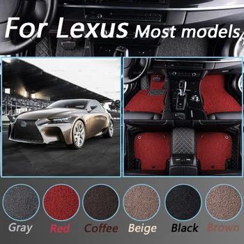 Waterproof Floor Mats Car Floor Mats For Lexus ES IS-C IS LS RX NX GS CT GX LX570 RX350 LX RC RX300 LX470 ES300 Double layer
Waterproof Floor Mats Car Floor Mats For Lexus ES IS-C IS LS RX NX GS CT GX LX570 RX350 LX RC RX300 LX470 ES300 Double layer