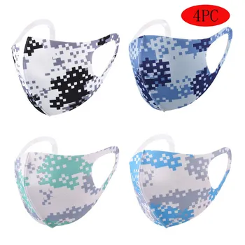 4PC Camouflage Breathable Face Mask For Adults Reusable Face Shield Cloth Washable Mouth Mask Windproof Face Shield mascarillas
4PC Camouflage Breathable Face Mask For Adults Reusable Face Shield Cloth Washable Mouth Mask Windproof Face Shield mascarillas