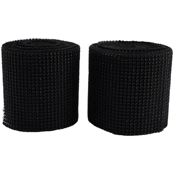 Width Black Sparkling Diamond Mesh Wrap Crystal Rhinestone Ribbon Wedding Home Decoration DIY Accessories 2 Roll
Width Black Sparkling Diamond Mesh Wrap Crystal Rhinestone Ribbon Wedding Home Decoration DIY Accessories 2 Roll