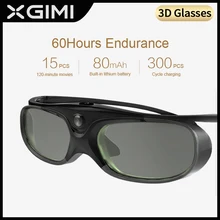 Original XGIMI Shutter 3D Glasses DLP-Link Liquid Crystal Rechargeable Virtual Reality LCD Glass for XGIMI H2 Horizon Halo AURA Original XGIMI Shutter 3D Glasses DLP-Link Liquid Crystal Rechargeable Virtual Reality LCD Glass for XGIMI H2 Horizon Halo AURA