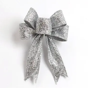 Christmas Tree Bow Ornaments Knot Flower Christmas Tree Decoration Christmas Flower Artificial Flower Family DecorSilver 
Christmas Tree Bow Ornaments Knot Flower Christmas Tree Decoration Christmas Flower Artificial Flower Family DecorSilver