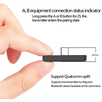 Wireless Bluetooth Adapter USB Transmitter Voice Frequency Headset Receiver 3.5mm plug for Nintend Switch PS4 PC
Wireless Bluetooth Adapter USB Transmitter Voice Frequency Headset Receiver 3.5mm plug for Nintend Switch PS4 PC