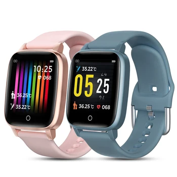 T1 Color Screen Body Temperature Smart Bracelet Bluetooth Pedometer ECG PPG Healthy Body Temperature Bracelet Sports Smart Watch
T1 Color Screen Body Temperature Smart Bracelet Bluetooth Pedometer ECG PPG Healthy Body Temperature Bracelet Sports Smart Watch