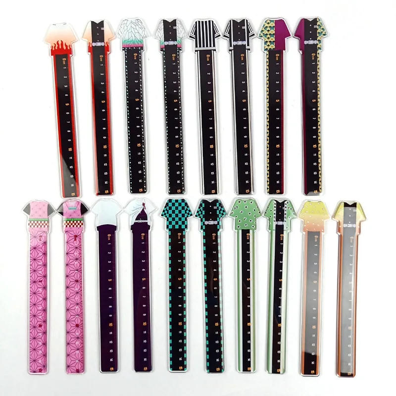 1PC Japan Anime Demon Slayer Straight Stationery Ruler DIY Drawing Rulers For Kids Students Office School Stationery
1PC Japan Anime Demon Slayer Straight Stationery Ruler DIY Drawing Rulers For Kids Students Office School Stationery
