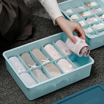 Home Dormitory Underwears Socks Organizer Household Separated Storage Box Bra Organizer Drawer Container
Home Dormitory Underwears Socks Organizer Household Separated Storage Box Bra Organizer Drawer Container