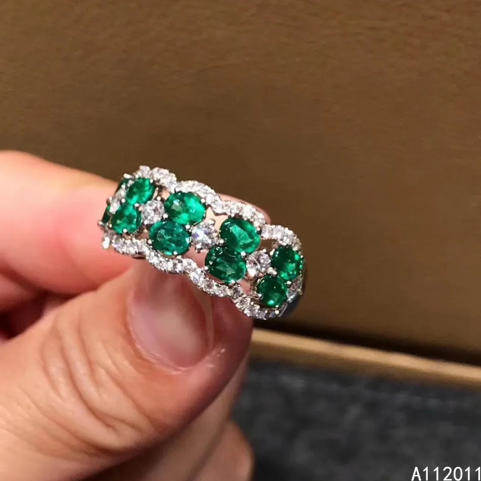 KJJEAXCMY fine jewelry 925 sterling silver inlaid natural gemstone Emerald vintage Woman's new Miss woman girl ring Support test
KJJEAXCMY fine jewelry 925 sterling silver inlaid natural gemstone Emerald vintage Woman's new Miss woman girl ring Support test