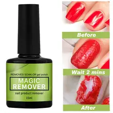 Hot Sales!!!15ml Nail Remover Gel Easy to Use Tip Cleaning Synthetic Fingernail Magic Polish Glue for Women
Hot Sales!!!15ml Nail Remover Gel Easy to Use Tip Cleaning Synthetic Fingernail Magic Polish Glue for Women