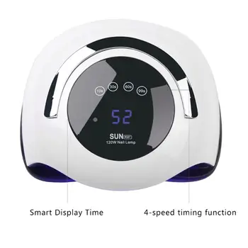 120W Professional 36pcs LED UV Nail Lamp Led Nails Light Dryer 4 Timer Setting Manicure Tool X7JA
120W Professional 36pcs LED UV Nail Lamp Led Nails Light Dryer 4 Timer Setting Manicure Tool X7JA