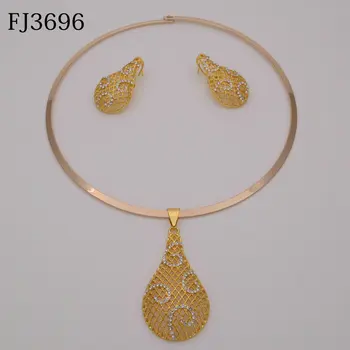 Dubai Fashion flowers gold color jewelry sets African wedding gifts party for women Necklace Bracelet earrings ring collares set
Dubai Fashion flowers gold color jewelry sets African wedding gifts party for women Necklace Bracelet earrings ring collares set