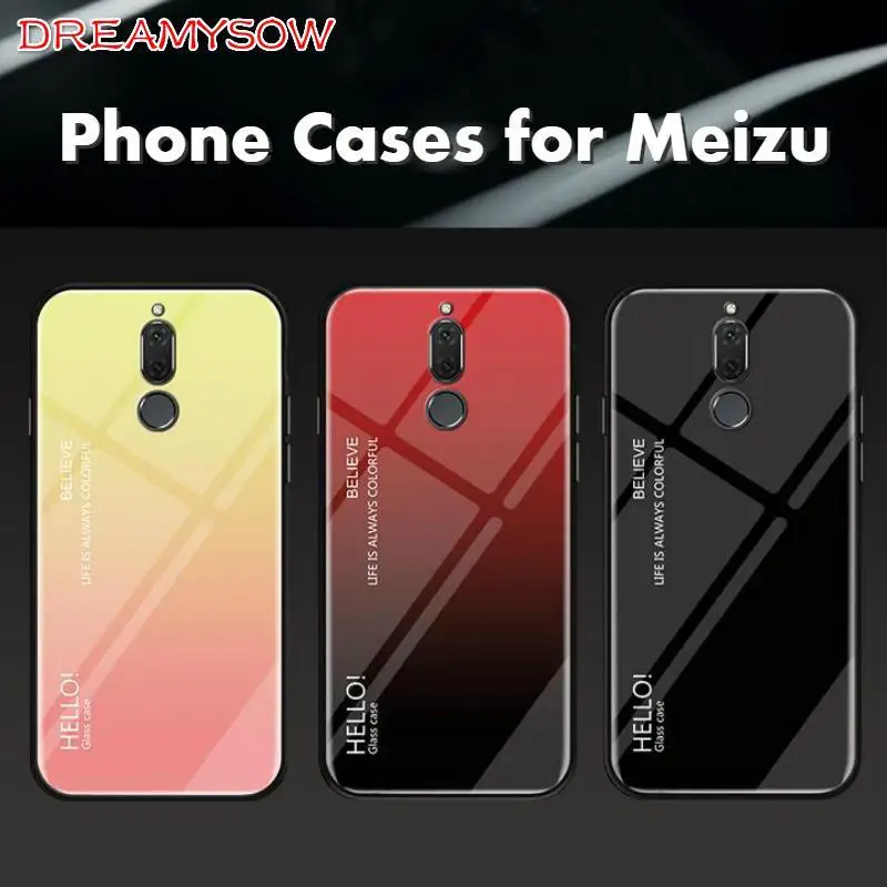 Gradient Glass Cases For Meizu M5 Mini M6 Note M5S M6T 16s 16XS 16th X8 Back Cover For Meizu Note9 Note8 Protective Shell Coque
Gradient Glass Cases For Meizu M5 Mini M6 Note M5S M6T 16s 16XS 16th X8 Back Cover For Meizu Note9 Note8 Protective Shell Coque