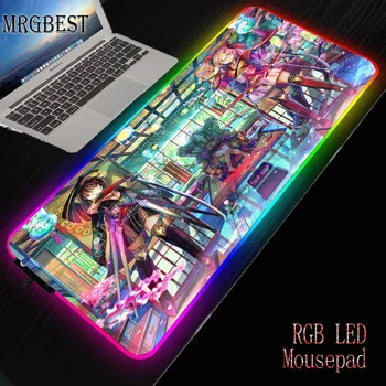 MRGBEST Japanese Girl Anime Game RGB LED Computer Player Large Mouse Pad 900x400x4mm L USB Mause Backlit Mousepad Desktop PC Mat
MRGBEST Japanese Girl Anime Game RGB LED Computer Player Large Mouse Pad 900x400x4mm L USB Mause Backlit Mousepad Desktop PC Mat