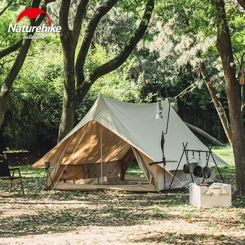 Naturehike Cotton Tent New Outdoor Camping Eaves Tents Teepee Pyramid 3-4 Person Tent Waterproof Mini House Camping Hiking 
Naturehike Cotton Tent New Outdoor Camping Eaves Tents Teepee Pyramid 3-4 Person Tent Waterproof Mini House Camping Hiking