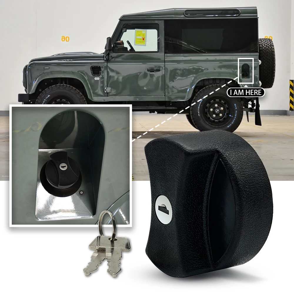 For Land Rover Defender Fuel Gas Cap Cover Tank Lock Set + 2 Keys for 300tdi STC4072 RTC4740 BR 0099
For Land Rover Defender Fuel Gas Cap Cover Tank Lock Set + 2 Keys for 300tdi STC4072 RTC4740 BR 0099