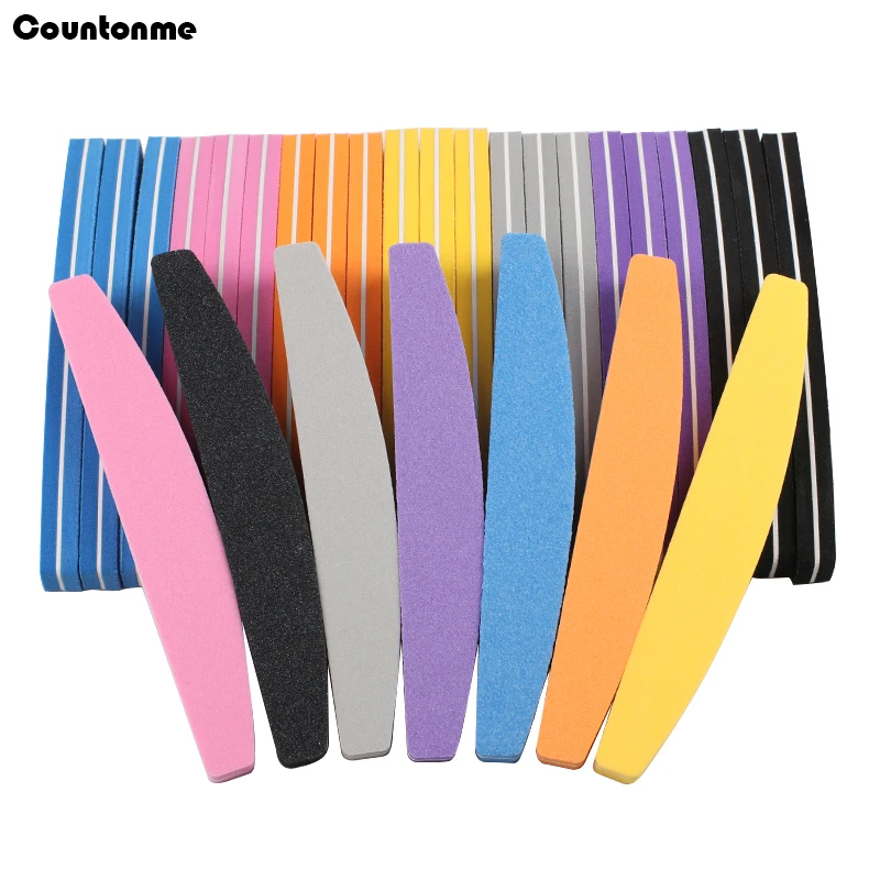 5/10Pcs Double Sided Sponge Nail Files 100/180 Grit Mix Color Boat Nail Buffer Block Polishing For UV Gel Manicure Pedicure Tool
5/10Pcs Double Sided Sponge Nail Files 100/180 Grit Mix Color Boat Nail Buffer Block Polishing For UV Gel Manicure Pedicure Tool